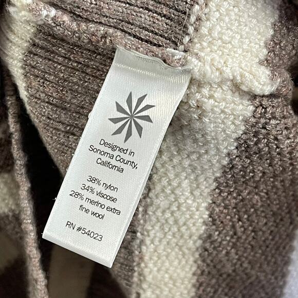 Athleta • Stripe Kennewick Sweater Walnut - Picture 6 of 6